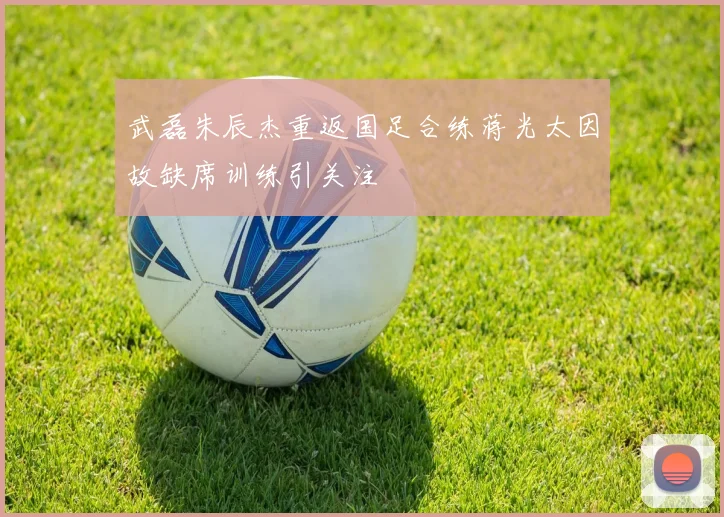 武磊朱辰杰重返国足合练蒋光太因故缺席训练引关注